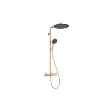 Душова система Raindance Alive S Puro 300 1jet з Ecostat Element, Polished Gold Optic (24592990) Душова система Raindance Alive S Puro 300 1jet з Ecostat Element, Polished Gold Optic (24592990)