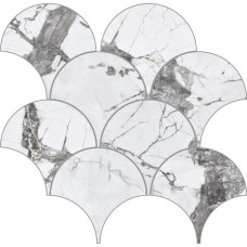 Мозаїка Invisible Escama Blanco Pulido - 28x29 Invisible з колекції Invisible Мозаїка Invisible Escama Blanco Pulido - 28x29 Invisible з колекції Invisible