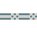 Бордюр Blue Border 9.8x49.4 Marvila Top Cer з колекції Marvila TopCer