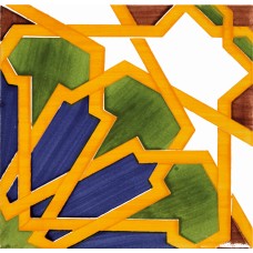 14x14 Moorish Marrakesh-Moorish-PM029 з колекції Moorish 14x14 Moorish Marrakesh-Moorish-PM029 з колекції Moorish MOORISH Керамічна плитка Aleluia