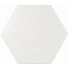 Плитка 10,7*12,4 Scale Hexagon White Matt 21767