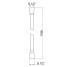 Шланг для душу Kroner KRM - C607 Anti-Twist 160 см Kroner