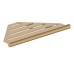 AddStoris S Поличка кутова 15.4х15.4x30.2 см, Brushed Bronze (41761140)