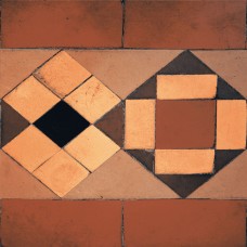 AD/ Cenefa Marron Бордюр (22.5x22.5)