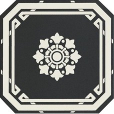 Декор Ottagono Black Dover 20x20 Old England Ceramiche з колекції Old England Ceramiche Декор Ottagono Black Dover 20x20 Old England Ceramiche з колекції Old England Ceramiche OLD ENGLAND Керамическая плитка GRAZIA
