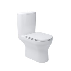 5810020 Life Компакт з кришкою soft-close безобідковий, білий (1 сорт) 5810020 Life Компакт з кришкою soft-close безобідковий, білий (1 сорт)