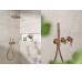 Змішувач для душу з душовим комплектом MOZA brushed rose gold 5039-511-34