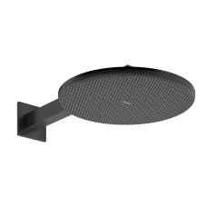Верхній душ Raindance Alive S 300 2jet EcoSmart з тримачем Brushed Black Chrome (24541340)
