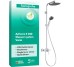 28875000 HG Activera S Душова система Showerpipe 240 1jet EcoSmart з одноважільним змішувачем Varia, хром (1 сорт)