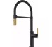 Смеситель Franke Maris Stripes Semi Pro 115.0747.679 Matte Black/Gold