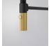 Смеситель Franke Maris Stripes Semi Pro 115.0747.679 Matte Black/Gold