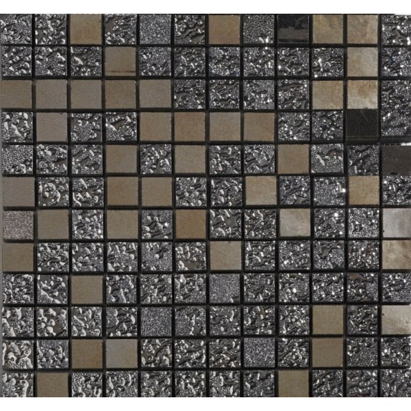 Декор (30x30) Mrv 119 Crystal Nero - Crystal Marble з колекції Crystal Marble Piemme