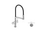 Смеситель Talis M54 PowderSpray 210 3jet Semi-Pro кухонный, Brushed Black Chrome (72861340)