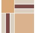 Декор Sheet 25x25 Mumbai Top Cer з колекції Mumbai TopCer