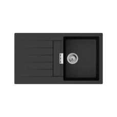 Кухонна мийка S520-F345 860х500 з полицею Graphiteblack (43356170) Кухонна мийка S520-F345 860х500 з полицею Graphiteblack (43356170) S52