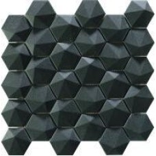 Мозаїка (34x32.6) 3D Hex Charcoal - Nordik з колекції Nordik Мозаїка (34x32.6) 3D Hex Charcoal - Nordik з колекції Nordik NORDIK Керамічна плитка Natucer