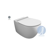 Унітаз підвісний Vignoni Rimless VI18 з кришкою soft-close Cemento matt VI18-F85-VI004СM Унітаз підвісний Vignoni Rimless VI18 з кришкою soft-close Cemento matt VI18-F85-VI004СM