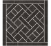 Мозаїка (20x20) 57382 Barr.mos.carre Noir Mosaico - Barrique з колекції Barrique Cerdomus