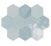 Плитка Aqua 10.8x12.4 Zellige Hexa Wow з колекції Zellige Hexa Wow