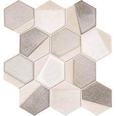 Мозаика (34.5x29.8) MEKS Mosaico Esagona Dek Sand Mosaico - Art из коллекции Art Мозаика (34.5x29.8) MEKS Mosaico Esagona Dek Sand Mosaico - Art из коллекции Art