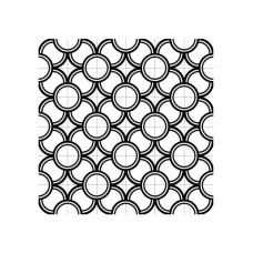 Мозаика (30x30) 7VFNBMF Comp. Mosaico 36pz 4,8*4,8Schema F - Deco Dantan из коллекции Deco Dantan Tagina Ceramiche — название бренда из древней латыни и 50 лет керамики — страница 11
