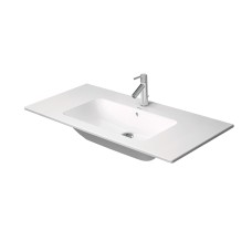 ME by Starck Умывальник мебельный 103x49 см без отв. (2336103260) White Satin Matt ME by Starck Умывальник мебельный 103x49 см без отв. (2336103260) White Satin Matt Duravit сантехника для ванной комнаты — страница 15