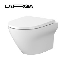 СЕТ В331 унітаз підвісний LARGA EW CLEAN ON овальний з дюр. Сидінням SLIM WRAP з плавним закривання СЕТ В331 унітаз підвісний LARGA EW CLEAN ON овальний з дюр. Сидінням SLIM WRAP з плавним закривання