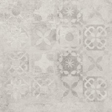 Плитка напольная Softcement White Decor Patchwork RECT 59,7x59,7x0,8 код 8006 Cerrad