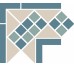Спецелемент Лиссабон 2 угловой 21,6x21,6 Бордюр Top Cer з колекції Бордюр TopCer