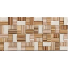 Декор Line Marron 25x50 Cross STN з колекції Cross STN