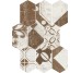 Плитка 30x45 Hup Upgrade Factory Esagoni Beige * - HUP Upgrade з колекції HUP Upgrade Del Conca