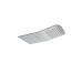 FORMA, Верхній душ з 2 функціями: дощ + каскад, підключення 1/2", brushed stainless steel (100281128)