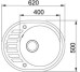 Мойка Franke ROG 611-62 (114.0251.445) бежевый