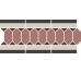 Бордюр Border 19.5x42.2 Florence Top Cer з колекції Florence TopCer