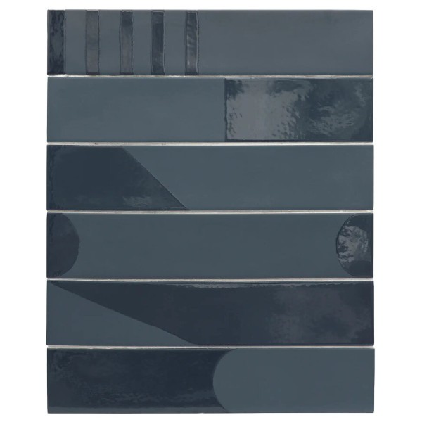 Плитка Decor Indaco - 6x30 30171 Wadi из коллекции Wadi Equipe