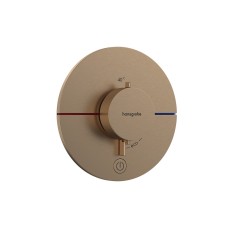 Термостат прихованого монтажу ShowerSelect Comfort S HighFlow на 1 функцію, Brushed Bronze (15562140)