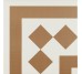 Декор Beige 001 20x20 Antigua Ribesalbes з колекції Antigua Ribesalbes