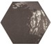 Плитка (17.5x20) 20712 Hexatile Gris Oscuro Brillo - Hexatile з колекції Hexatile Equipe