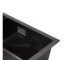 Кухонна мийка Kroner KRP Schwarze - SET7545F4HM PVD (3.0/0.8 мм) Kroner