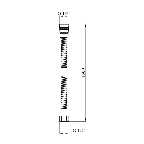 Шланг для душу Kroner KRP - SCH620 Kroner