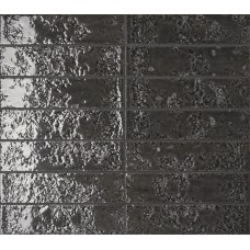 Coral Black - 6.4x26.2 Coral з колекції Coral Coral Black - 6.4x26.2 Coral з колекції Coral Coral Керамічна плитка Aleluia