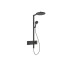 Душова система Raindance Alive S 300 2jet EcoSmart з ShowerSelect Comfort Brushed Black Chrome (24596340)