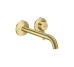 Смеситель AXOR One 220 для умывальника из стены, Brushed Brass (48120950)