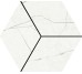 Декор 18x21 Mosaic Diamond Muse White-Muse-DC7005 з колекції Muse Aleluia