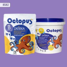 Двухкомпонентная эпоксидная затирка фуга для плитки и мозаики ТМ "OCTOPUS", цвет 8582 1,25 кг