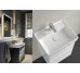 COLLARO Умывальник 500x400 мм с отверстием и переливом White Alpin TitanCeram (43345001)