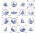 Декор (22.5x22.5) Arezzo Decor Marinero - Arezzo з колекції Antibes Bestile
