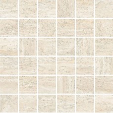 Мозаїка Trav Bianco Vein Cut Mosaico - 30x30 TR013MA I Travertini з колекції I Travertini