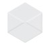 Плитка 15.5x17.8 167121 Outfit Esagona Matt White Settecento Outfit з колекції Outfit Settecento