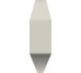 L-элемент (1.5x5) Angulo Remate Rivoli Vanilla - Mugat-Rivoli из коллекции Mugat-Rivoli Vives